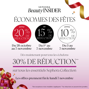 LES ÉCONOMIES DES FÊTES SONT COMMENCÉES CHEZ SEPHORA! icon