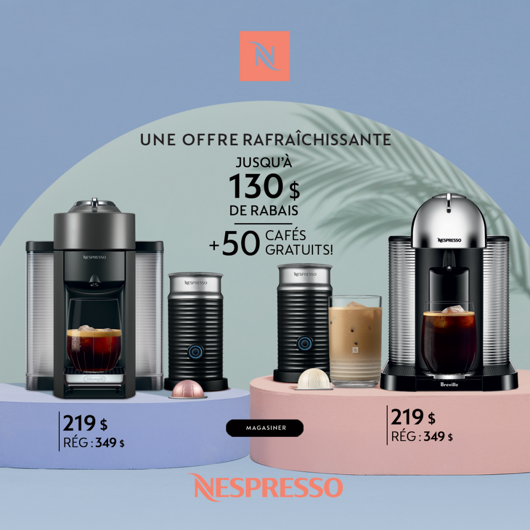 Nespresso – UNE OFFRE RAFRAÎCHISSANTE icon