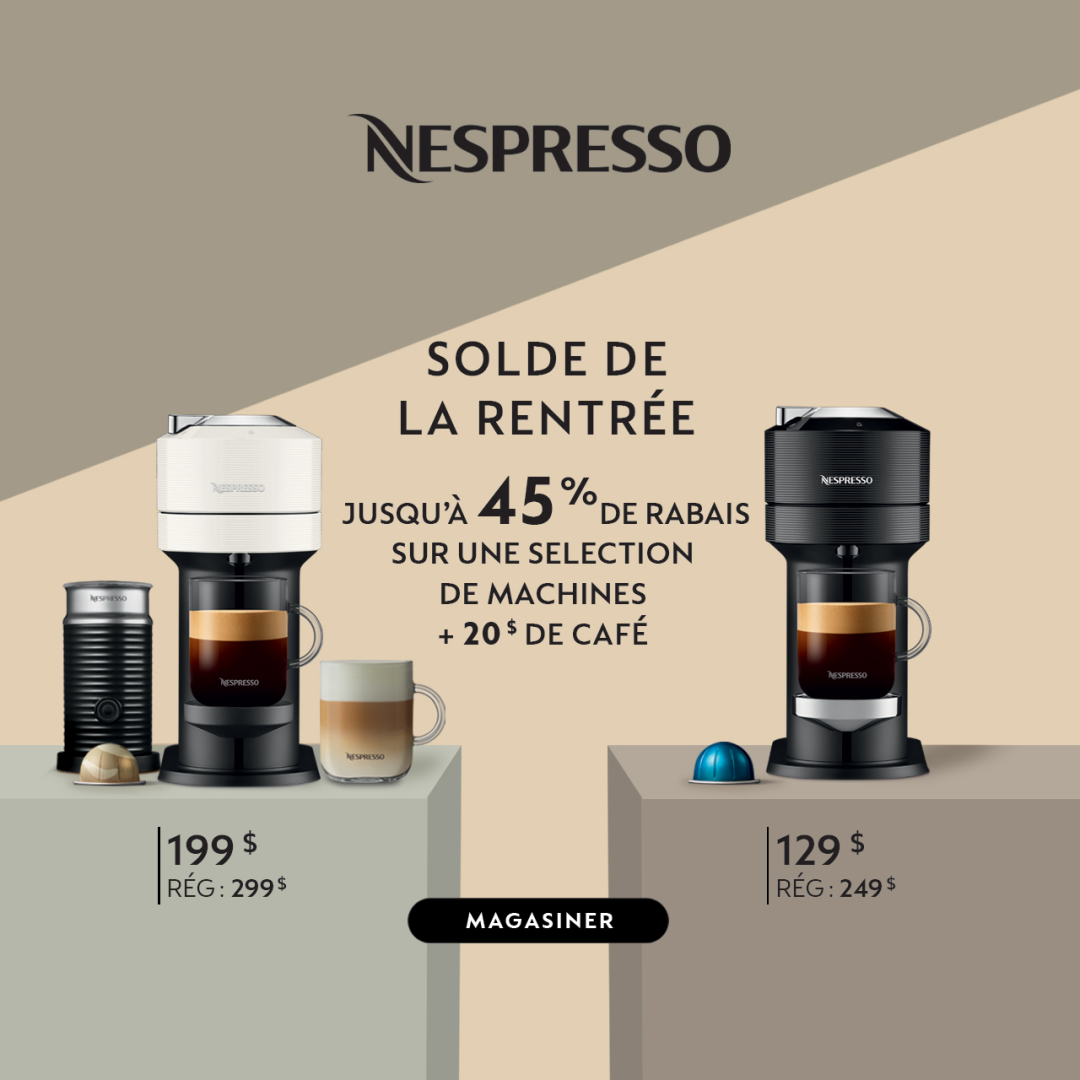 Nespresso – Solde de la Rentrée icon