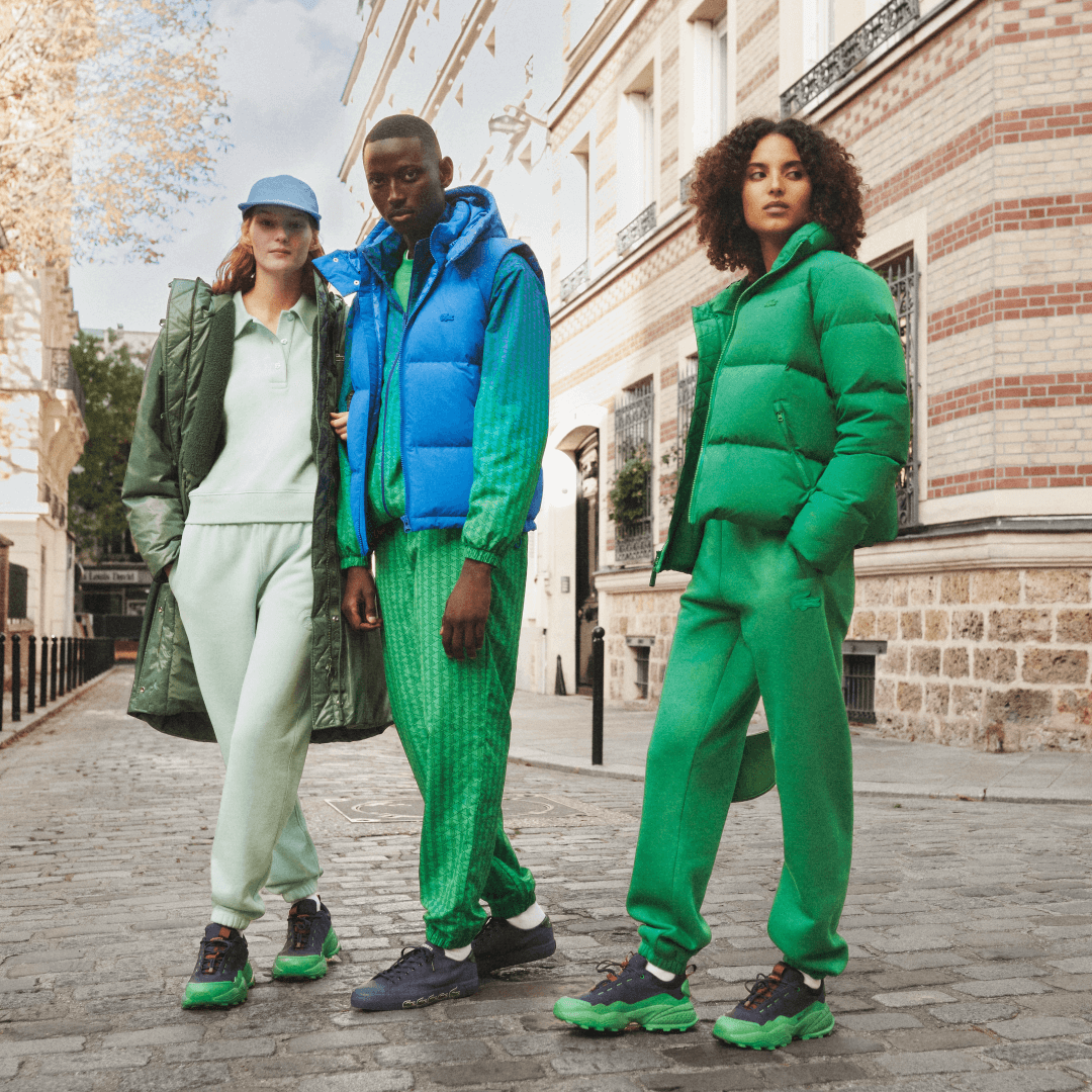 Lacoste – Style Technicolor icon