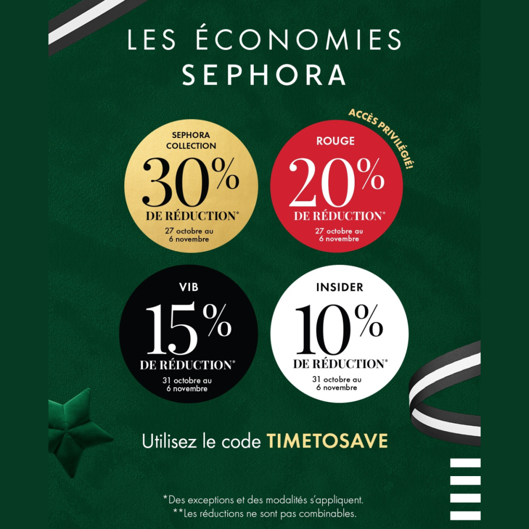 Les économies Sephora icon