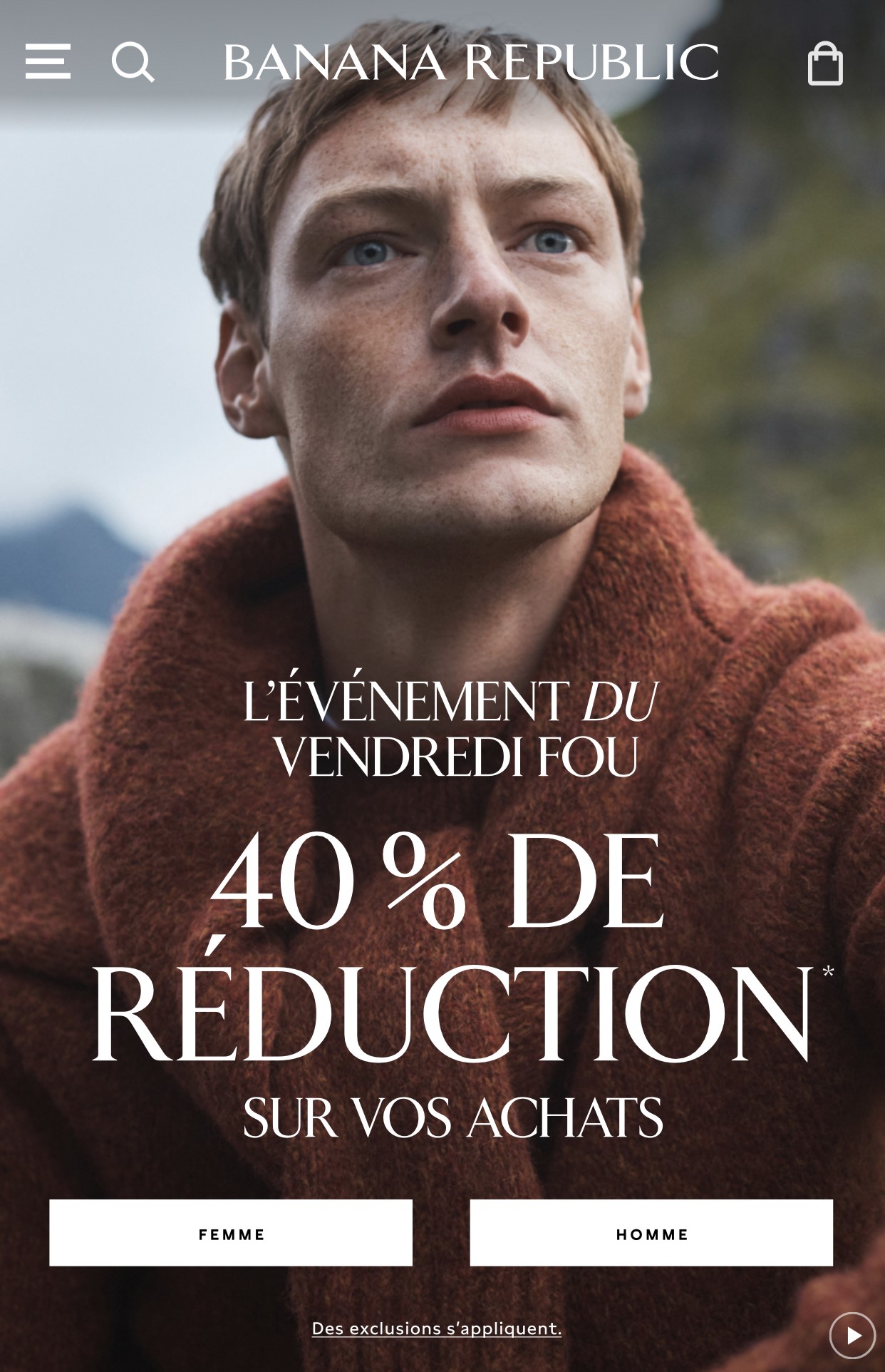 Banana Republic – L’ÉVÈNEMENT DU VENDREDI FOU icon