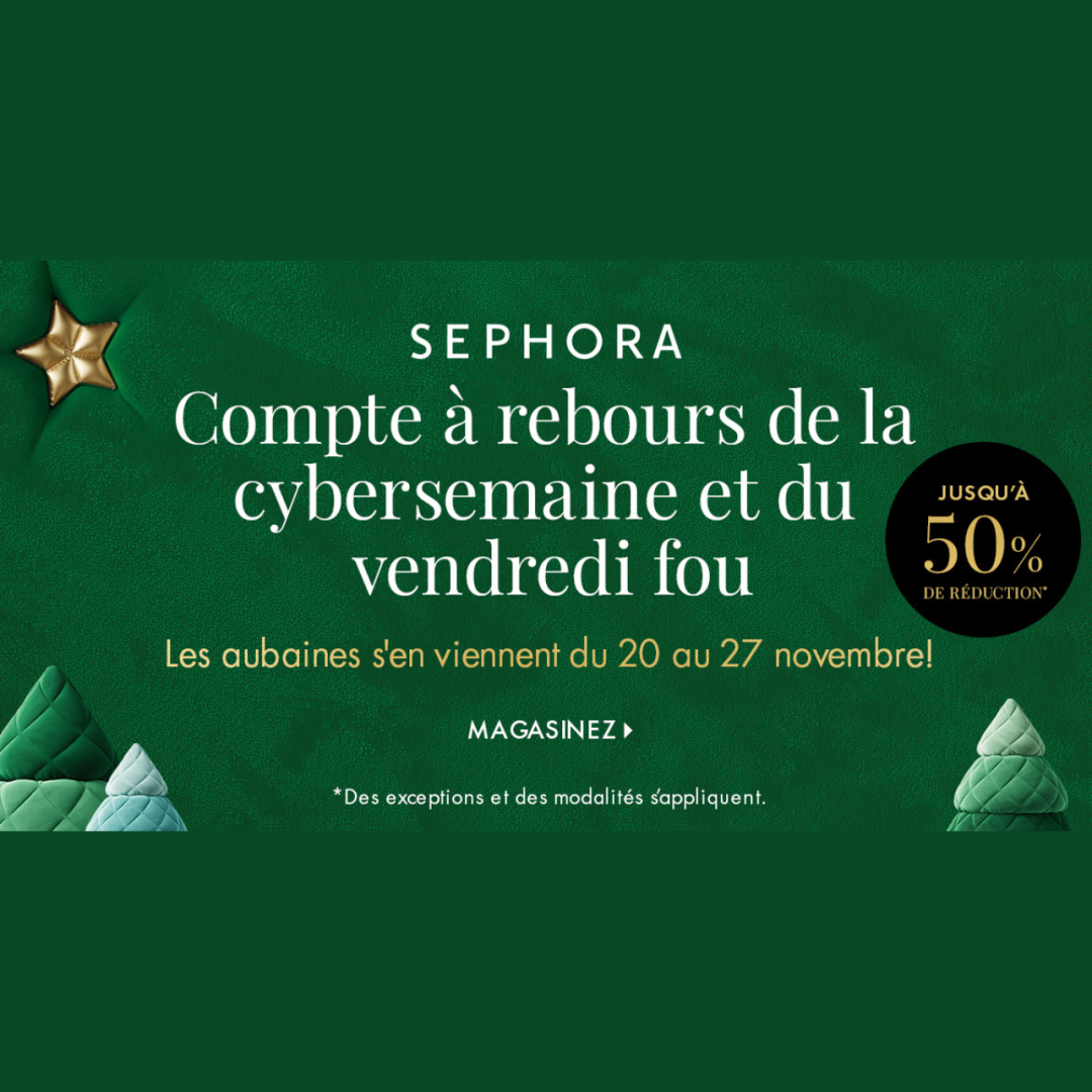 Sephora – La cybersemaine est en cours icon