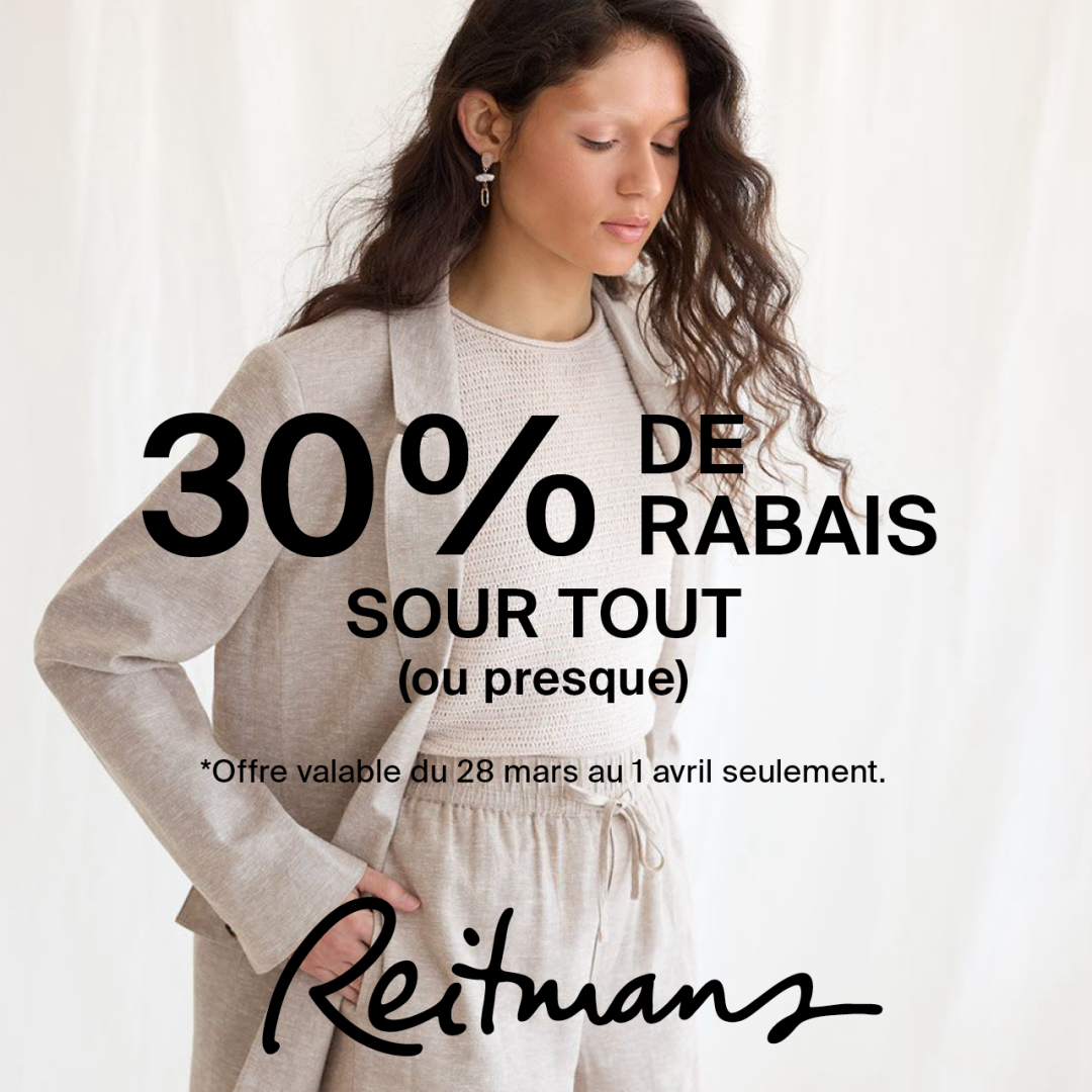 Reitmans – Obtenez 30 % de rabais sur tout (ou presque) ! icon