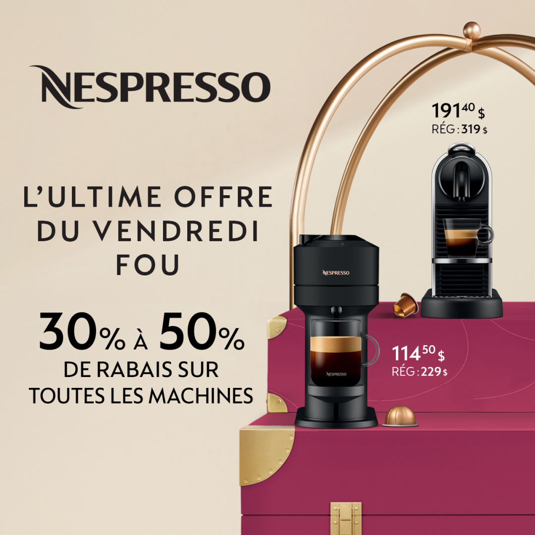 Nespresso – L’Ultime Offre du Vendredi Fou icon