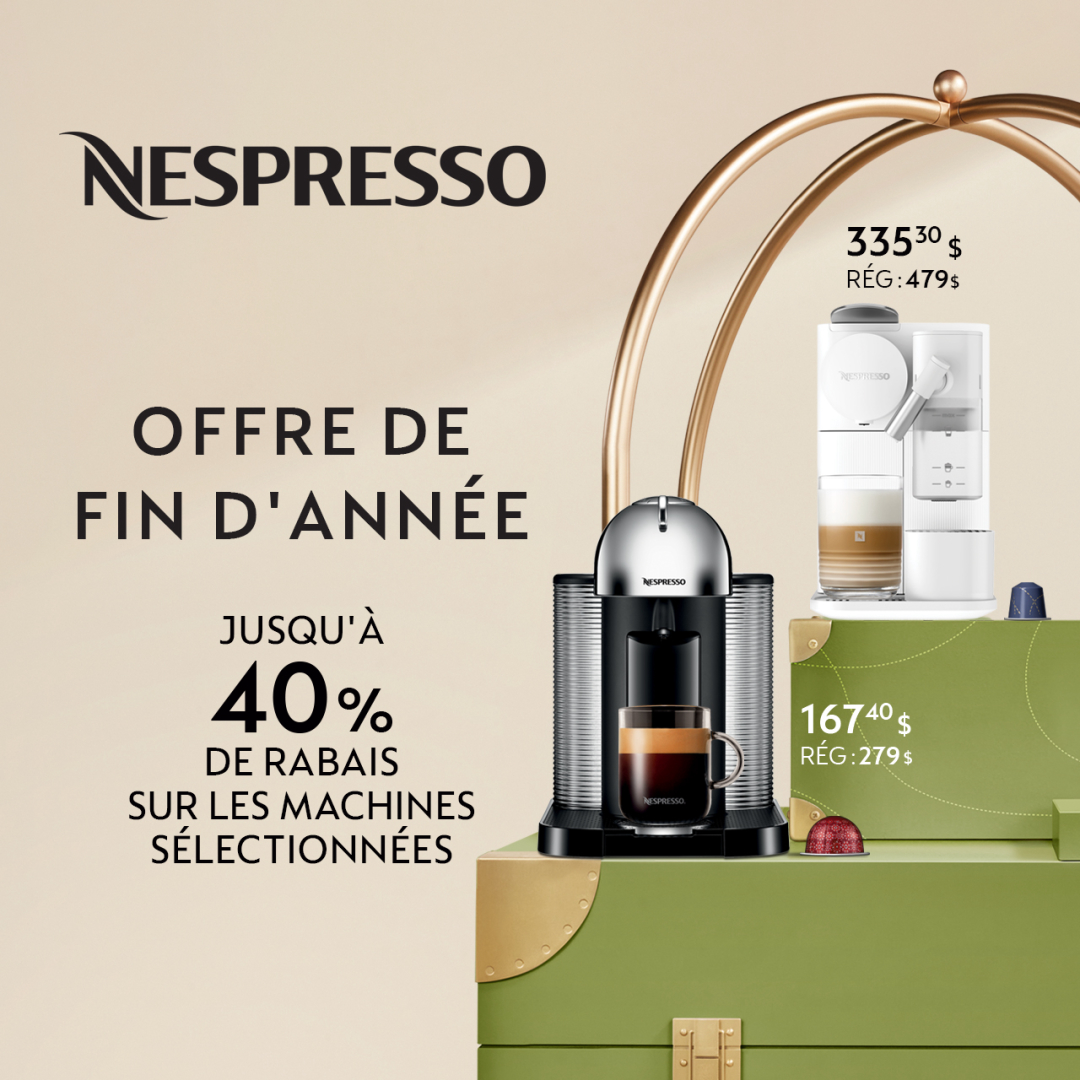 Nespresso CA – Offre de fin d’année icon