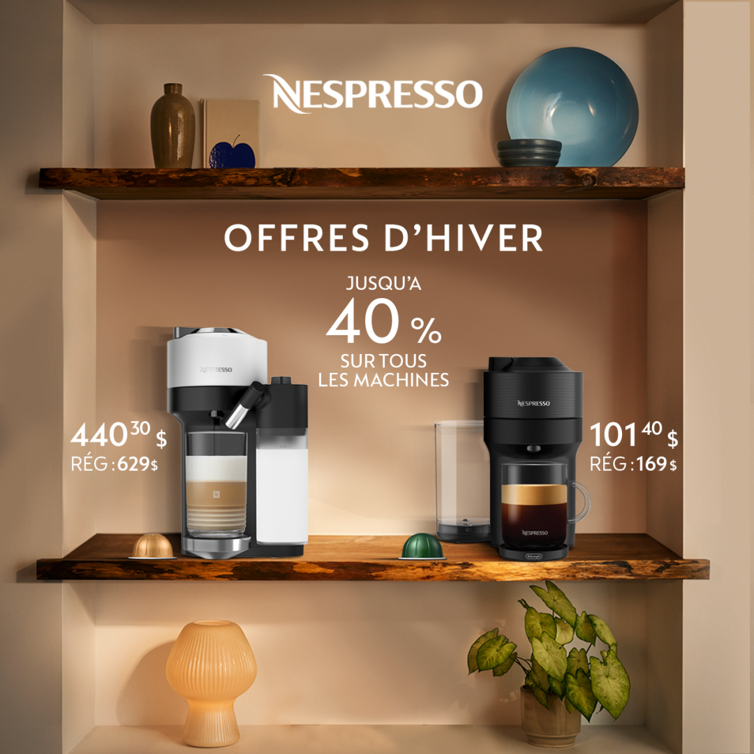Nespresso – Offres machine d&rsquo;hiver icon