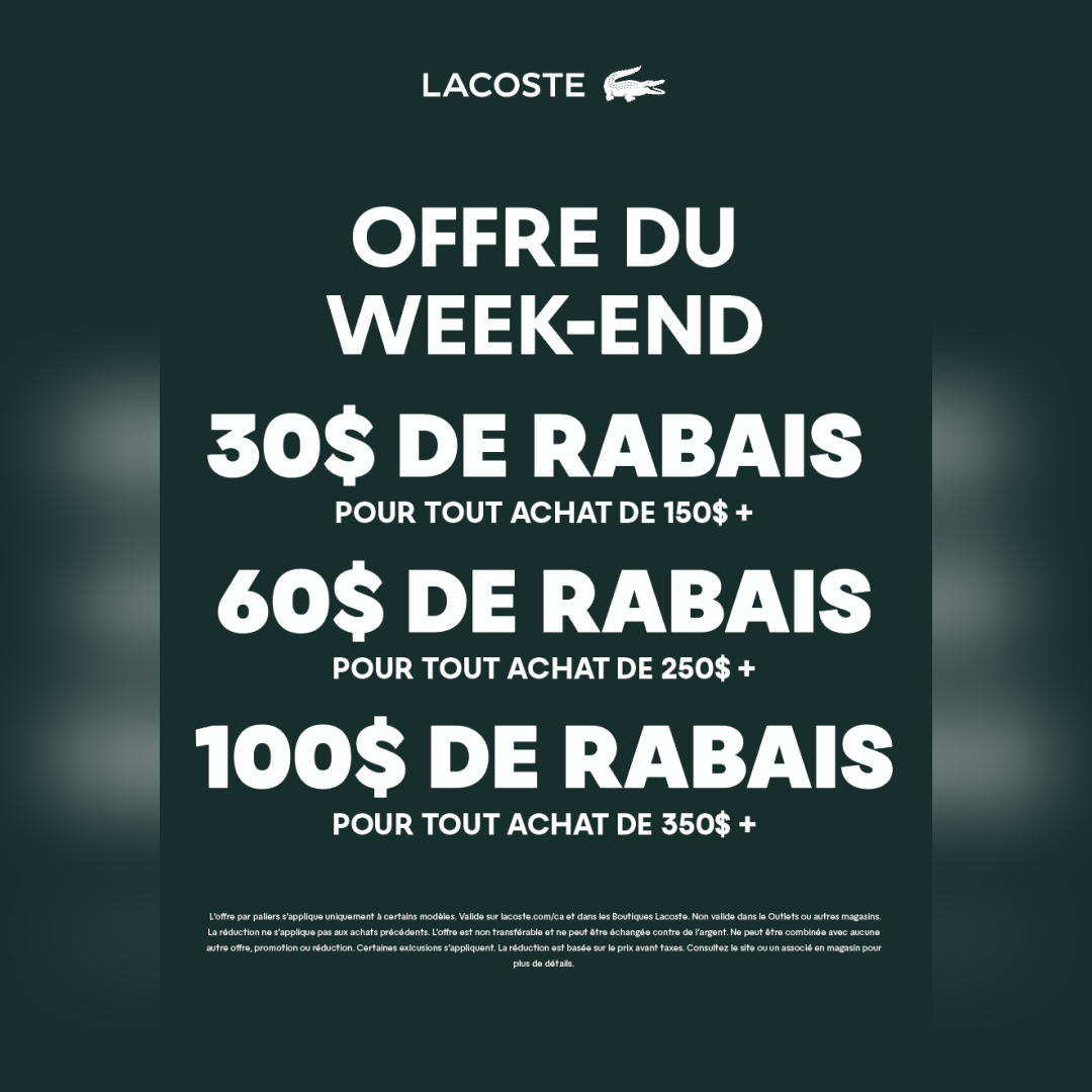 OFFRE DU WEEK-END icon