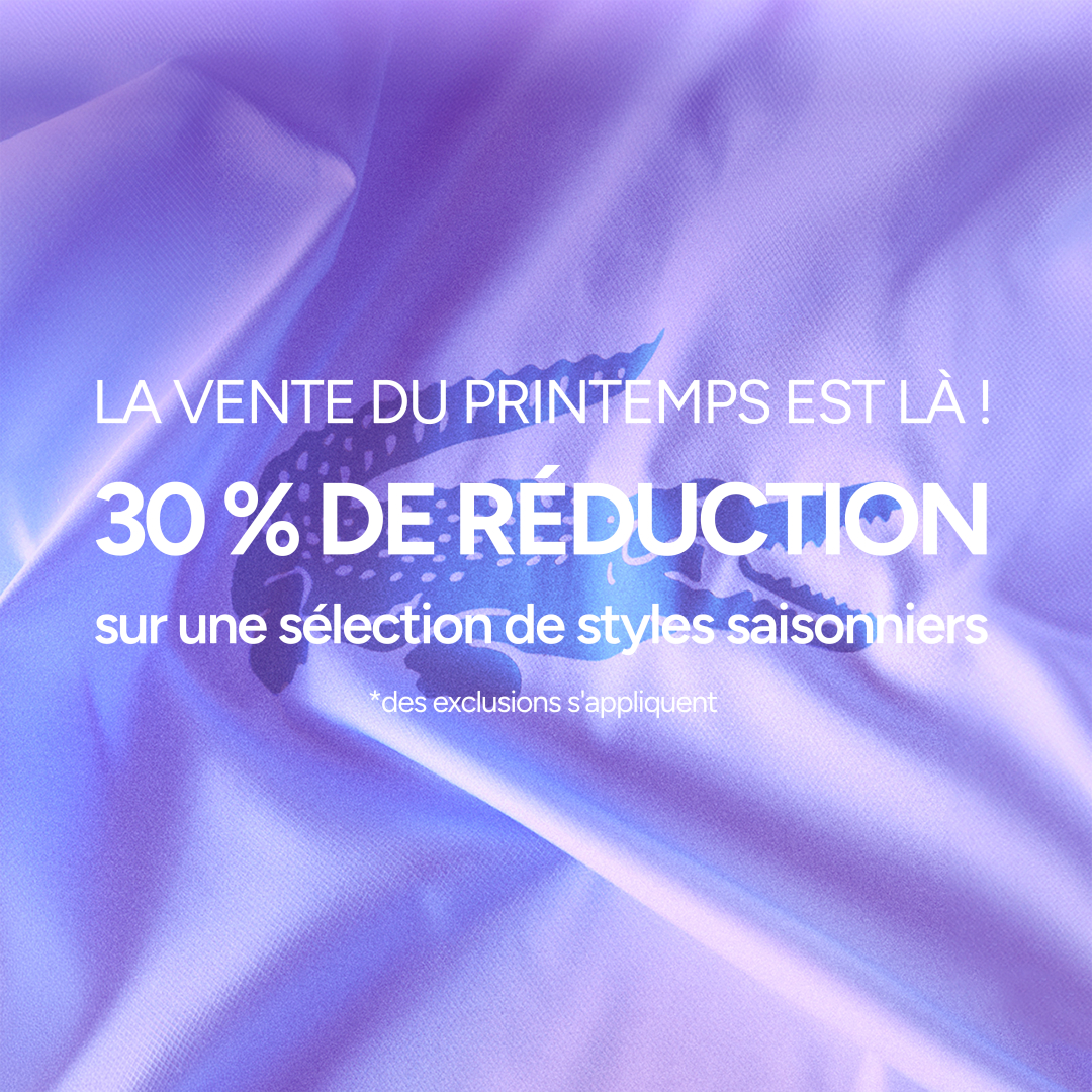 Lacoste – VENTE DU PRINTEMPS icon