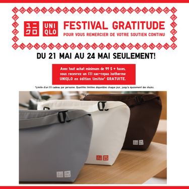 Le Festival Gratitude UNIQLO est de retour! icon